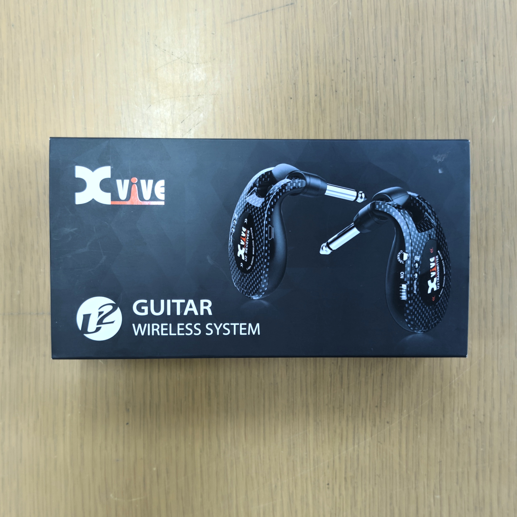 Xvive U2 ワイヤレス・ギターシステム XV-U2/CB カーボン