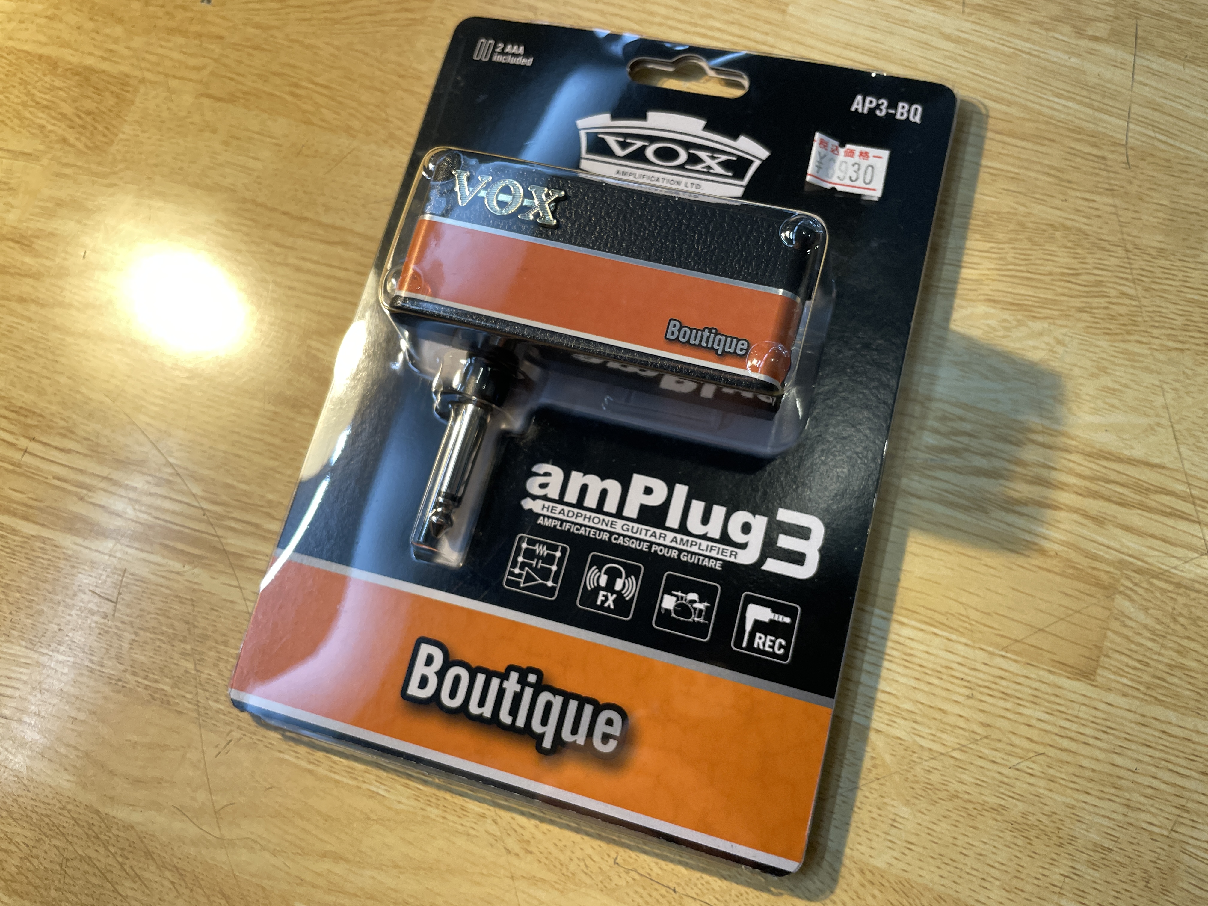 VOX　ヘッドホンアンプ　amPlug 3　Boutique　AP3-BQ