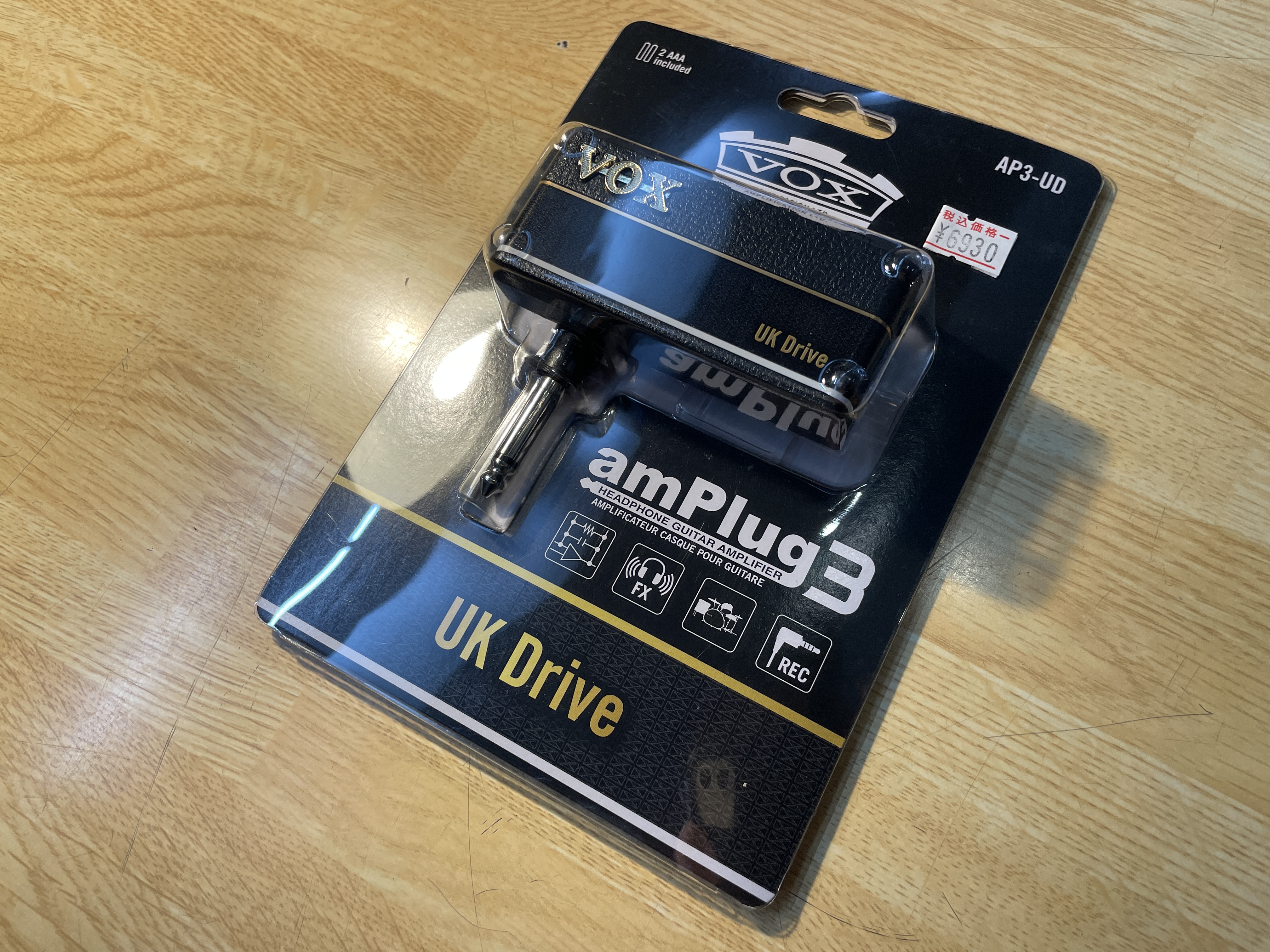 VOX　ヘッドホンアンプ　amPlug 3　UK Drive　AP3-UD