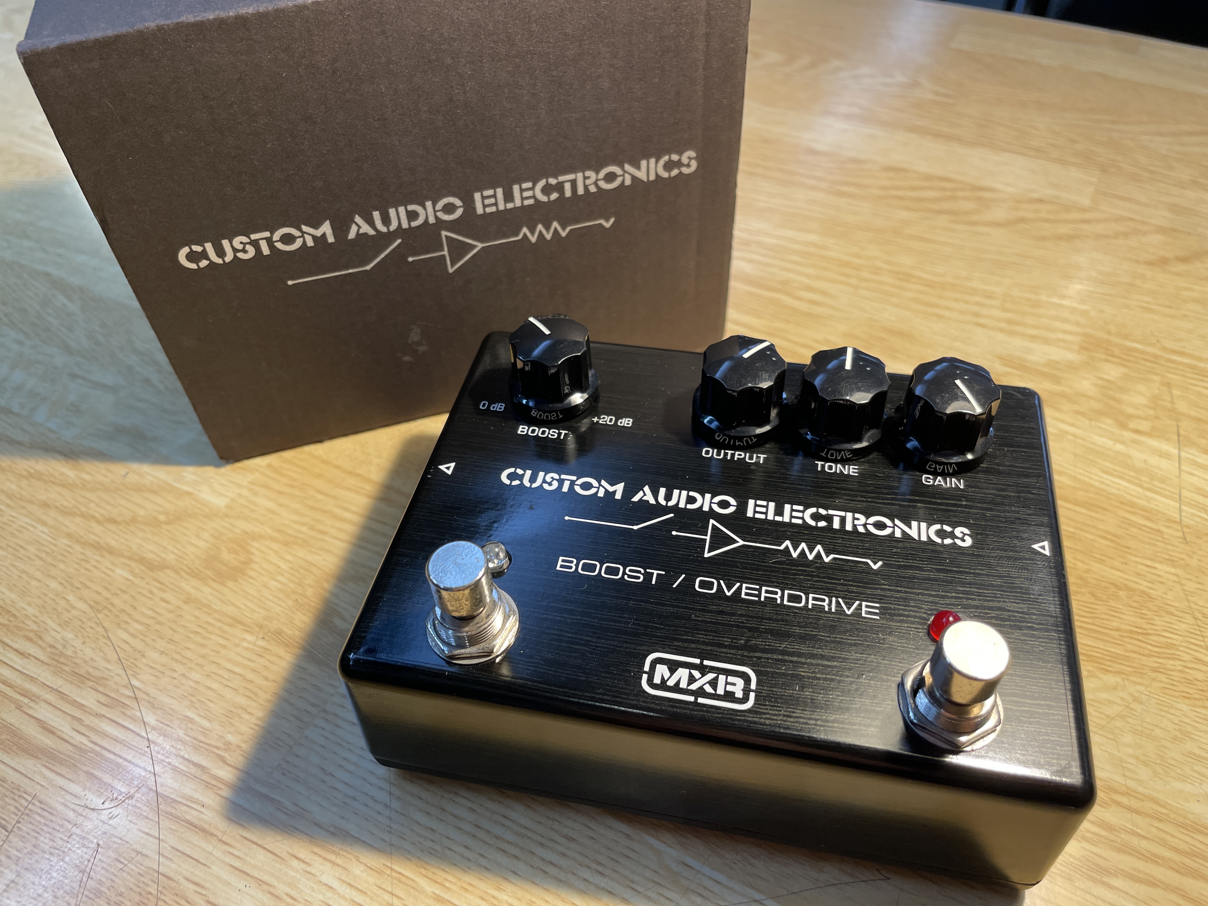 MXR　ブースター/オーバードライブ　MC402