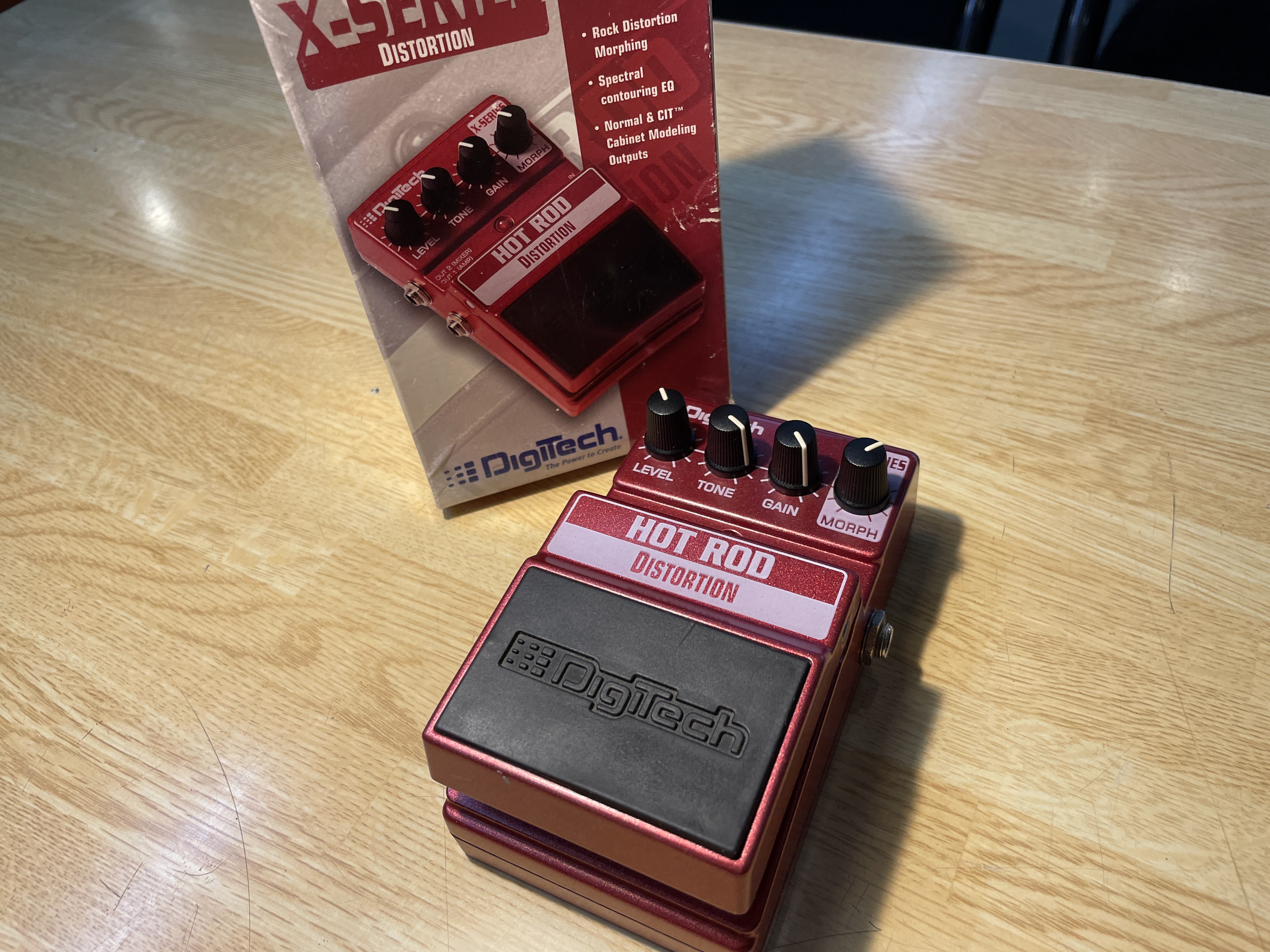 DigiTech　オーバードライブ/ディストーション　XHR Hot Rod Distortion Pedal