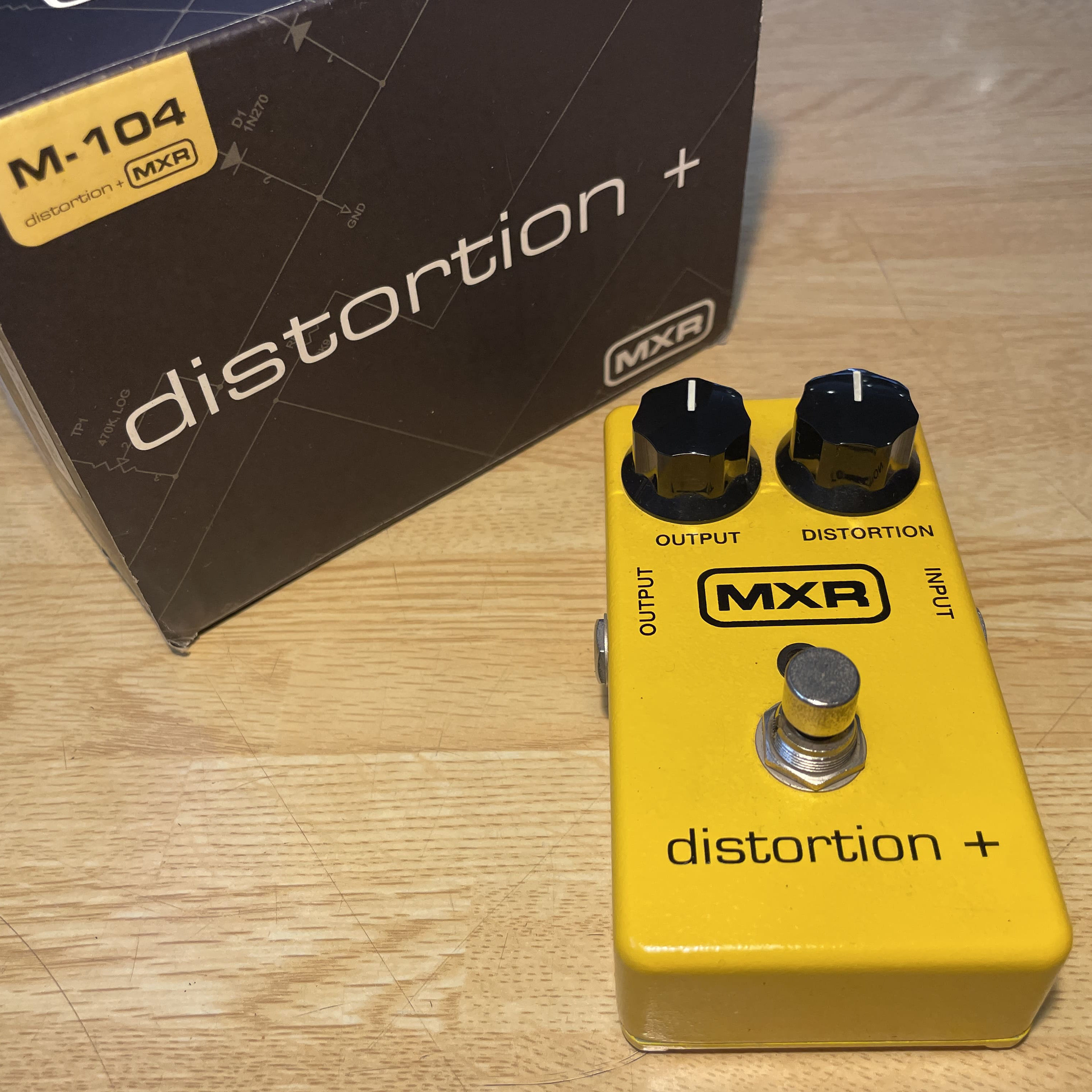 MXR　ディストーション　DISTORTION+　M104