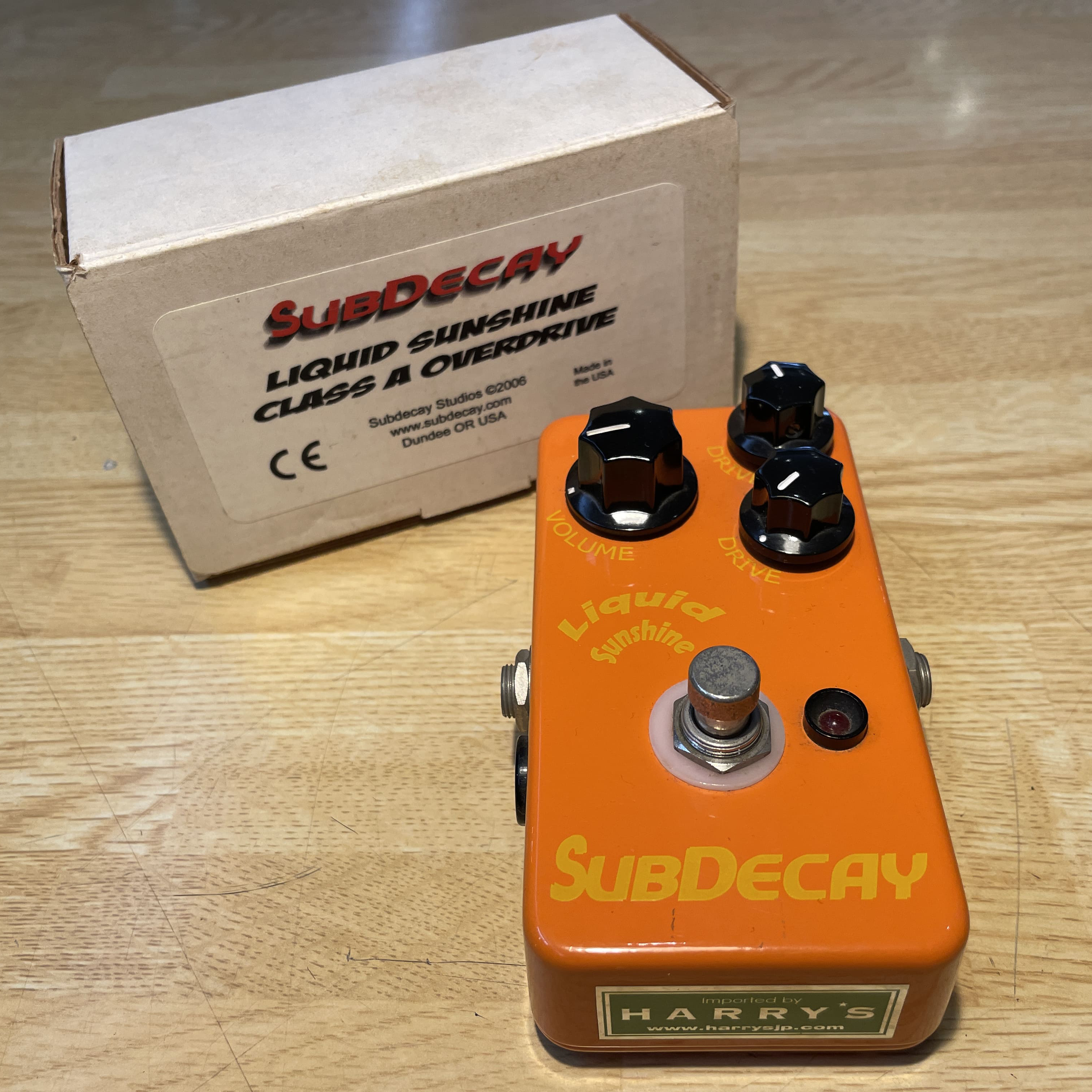 Subdecay　オーバードライブ/ブースター　Liquid Sunshine MkⅡ