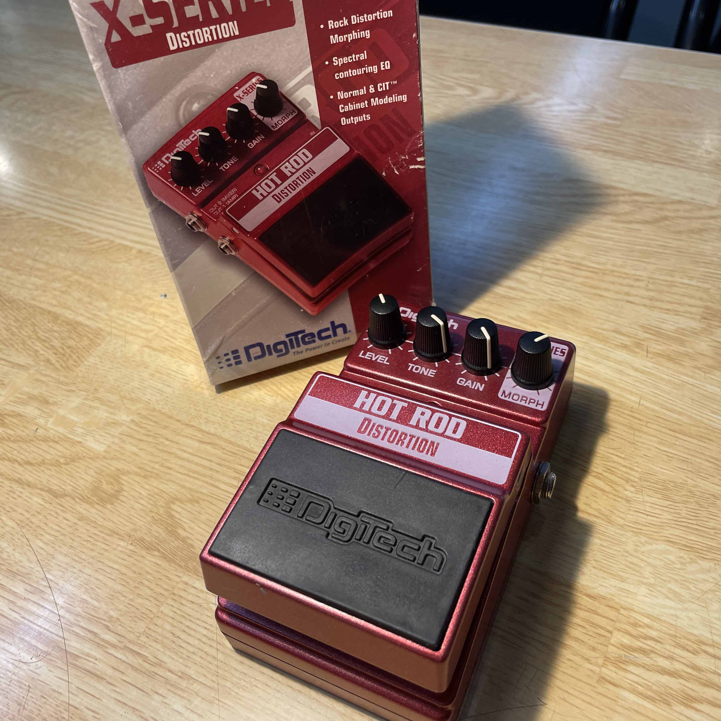 DigiTech　オーバードライブ/ディストーション　XHR Hot Rod Distortion Pedal
