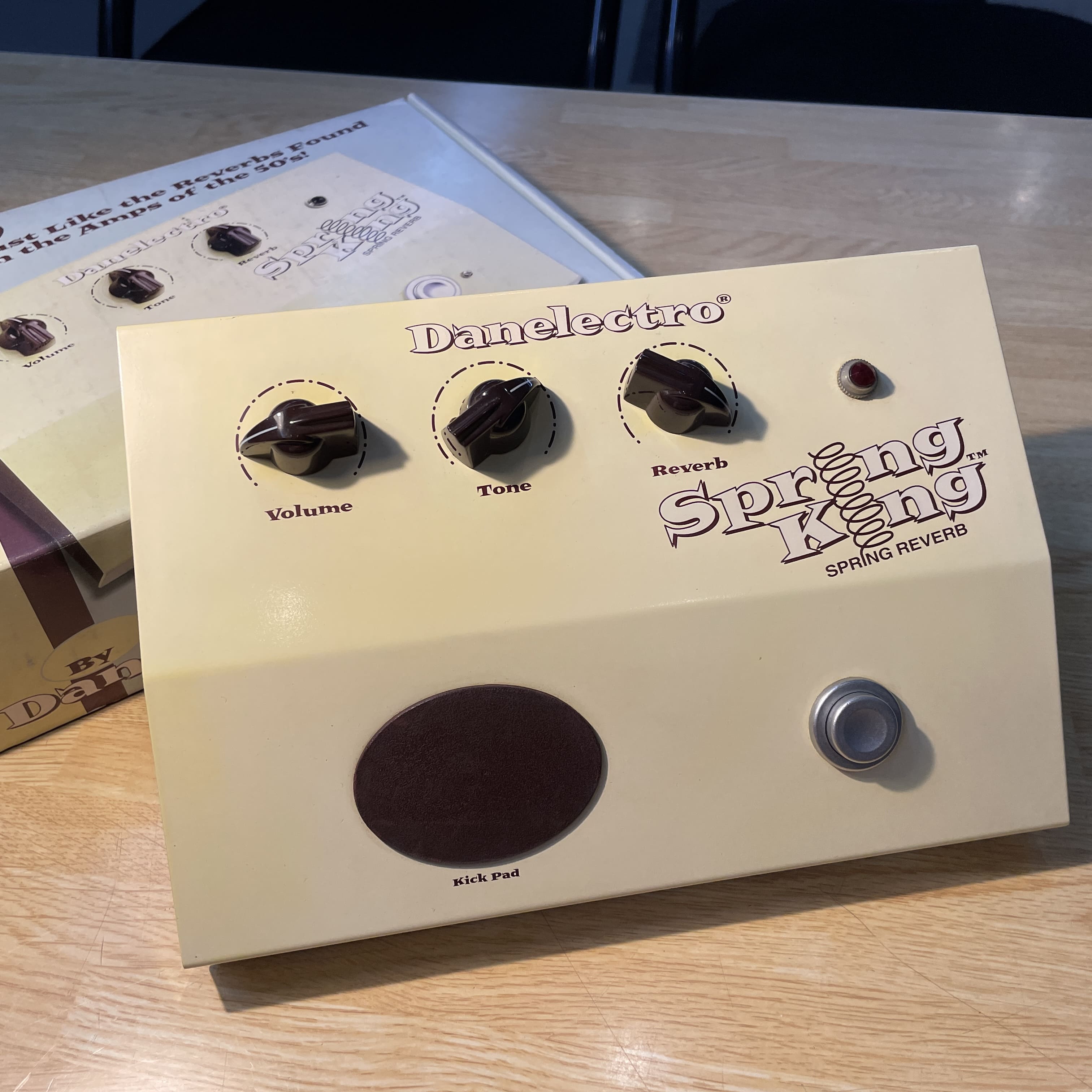 DANELECTRO　スプリングリバーブ　DSR-1 SPRINGKING