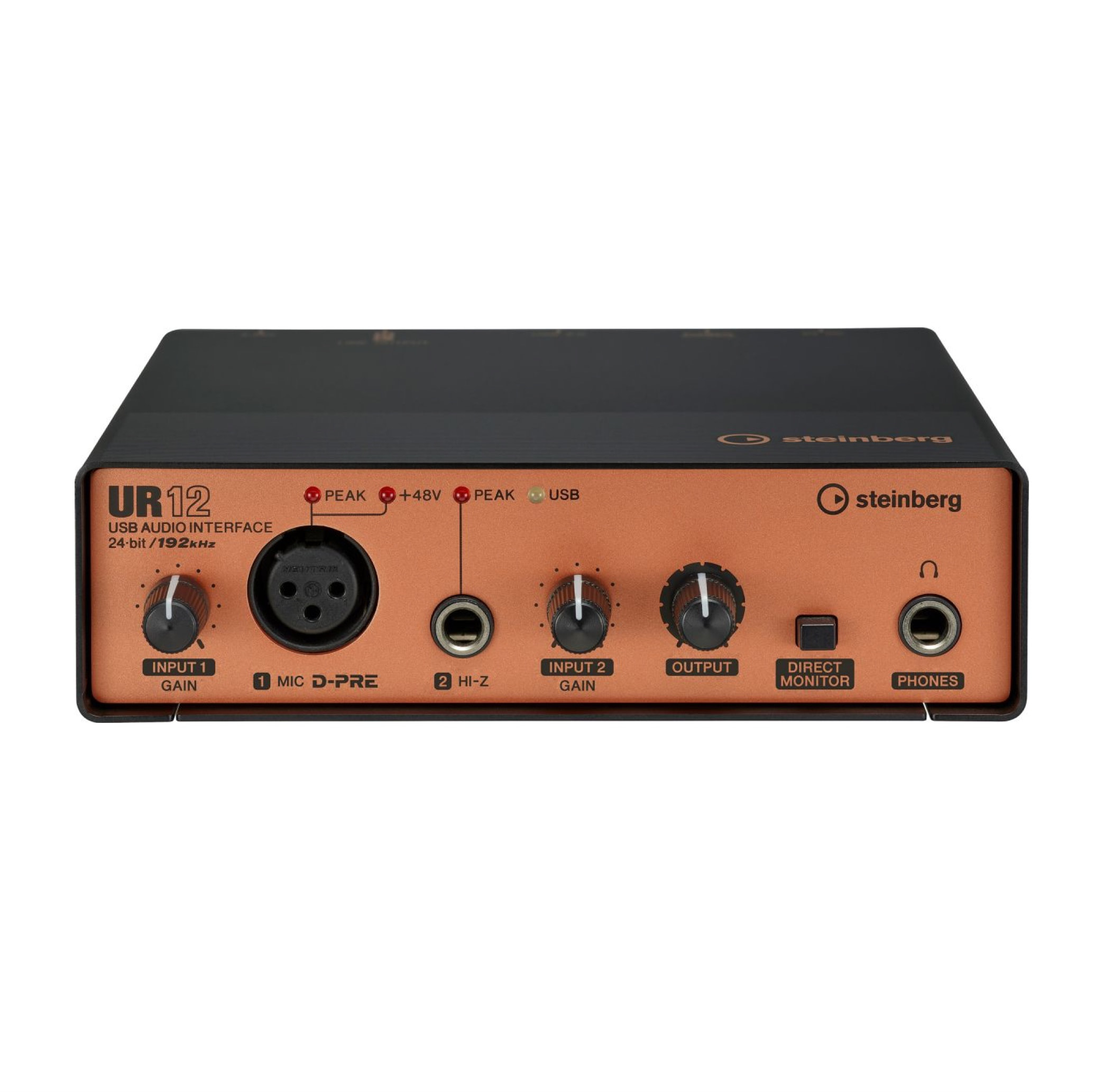 UR12　Copper　Black　Steinberg　スタインバーグ　USBオーディオインターフェイス　小川楽器オンラインショップ　Model